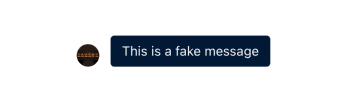BubbleMessage Result Example