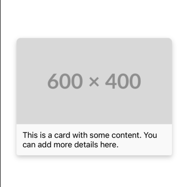 Card Example