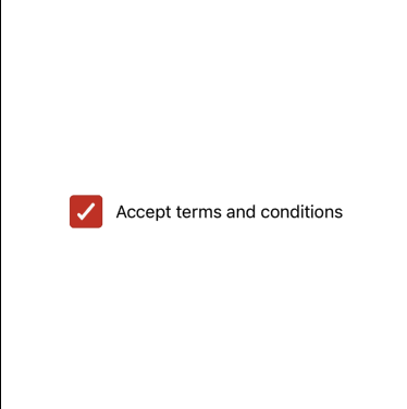 CheckboxWithLabel Example