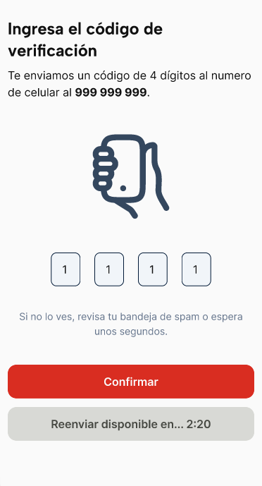 OTPFormScreen Example