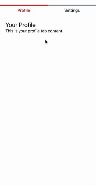 Tabs Example
